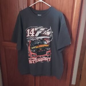 Nascar Black Tony Stewart Graphic Tee XXL